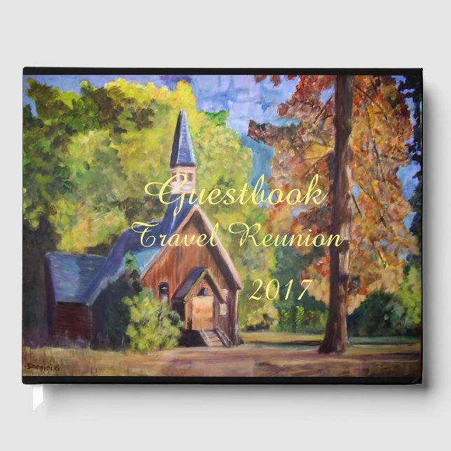 Yosemite Chapel, Guestbook (Front)
