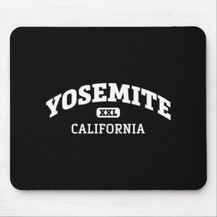 Yosemite College Style Rock Climbing Area Design  Mouse Pad