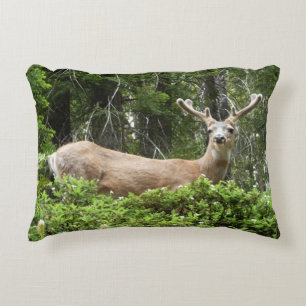 Yosemite Deer Nature Photography Decorative Cushion