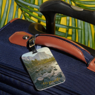 Yosemite El Capitan and Merced River Luggage Tag