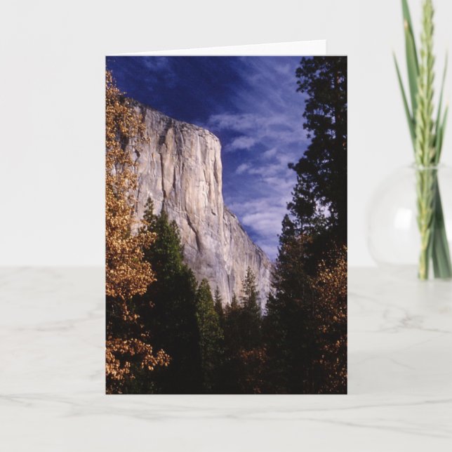 Yosemite, El Capitan Card (Front)