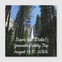 Yosemite Falls and Woods Landscape Photography