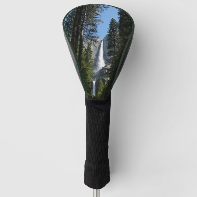 Yosemite Falls and Woods Landscape Photography Golf Head Cover (Front)