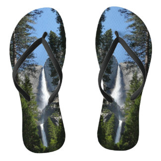 Yosemite Falls and Woods Landscape Photography Jandals