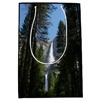 Yosemite Falls and Woods Landscape Photography Medium Gift Bag