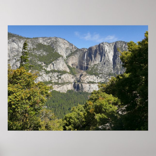 Yosemite Falls from Four Mile Trail Poster (Front)