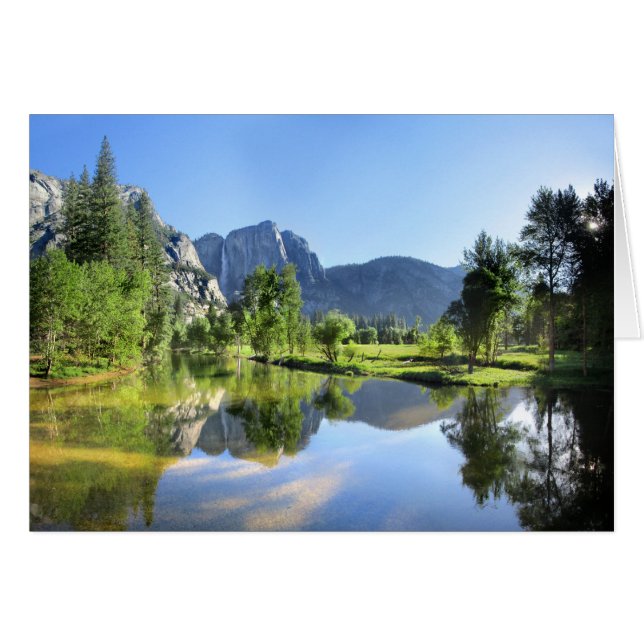 Yosemite Falls from Merced River - Yosemite Valley (Front Horizontal)