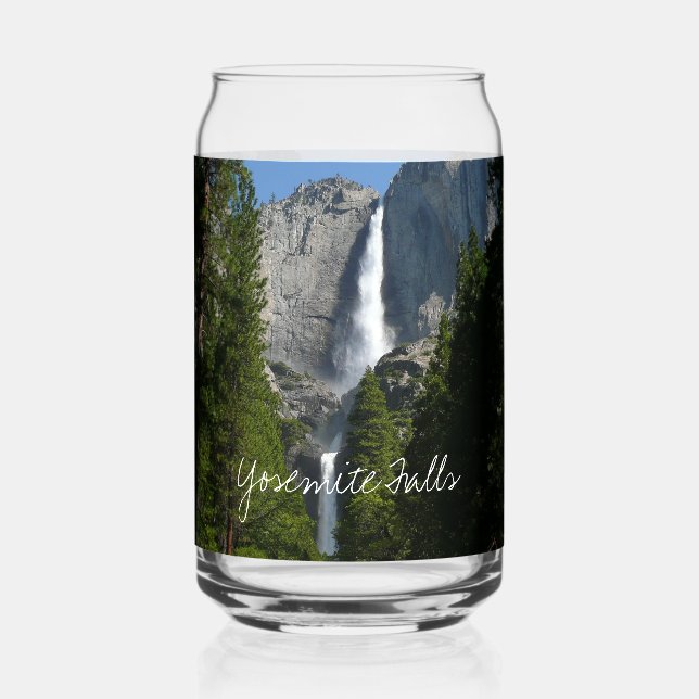 Yosemite Falls II from Yosemite National Park Can Glass (Front)