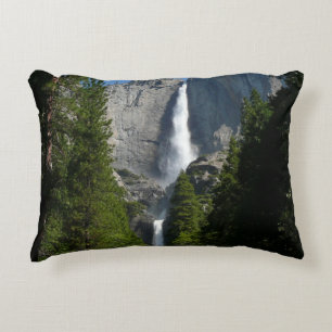 Yosemite Falls II from Yosemite National Park Decorative Cushion