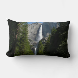 Yosemite Falls II from Yosemite National Park Lumbar Cushion