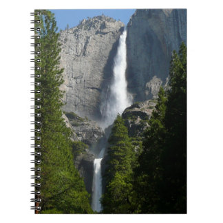 Yosemite Falls II from Yosemite National Park Spiral Notebook