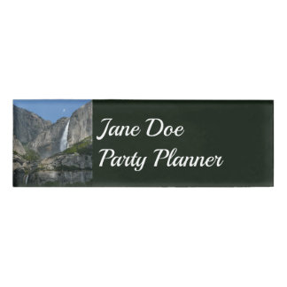 Yosemite Falls III from Yosemite National Park Name Tag