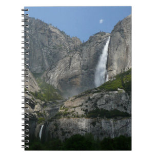 Yosemite Falls III from Yosemite National Park Spiral Notebook