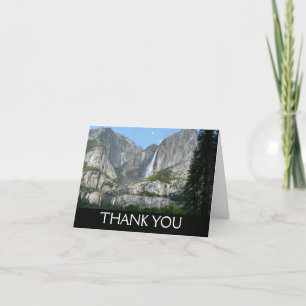 Yosemite Falls III from Yosemite National Park Thank You Card