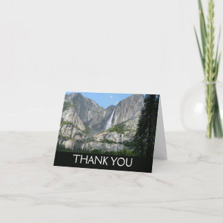 Yosemite Falls III from Yosemite National Park Thank You Card