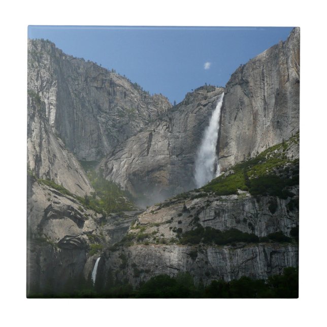 Yosemite Falls III from Yosemite National Park Tile (Front)