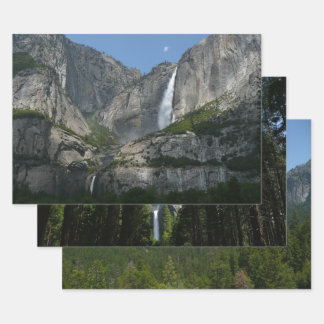 Yosemite Falls III from Yosemite National Park Wrapping Paper Sheet