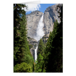 Yosemite Falls in May (Custom Message)