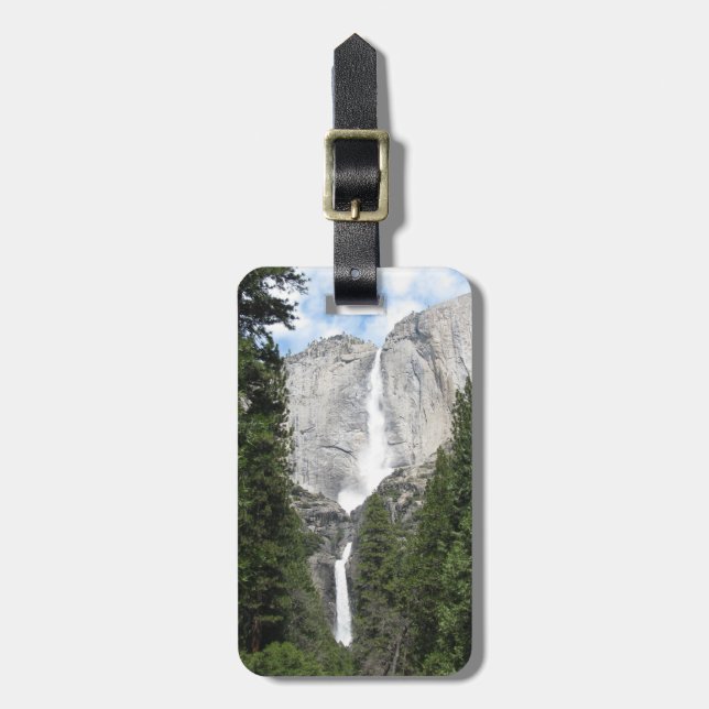 Yosemite Falls Luggage Tag (Front Vertical)