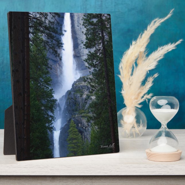 Yosemite Falls Plaque (Side)