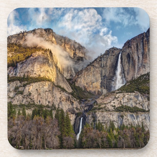 Yosemite Falls scenic, California Coaster (Front)
