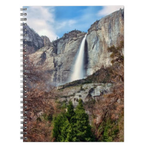 Yosemite Falls Spiral Notebook