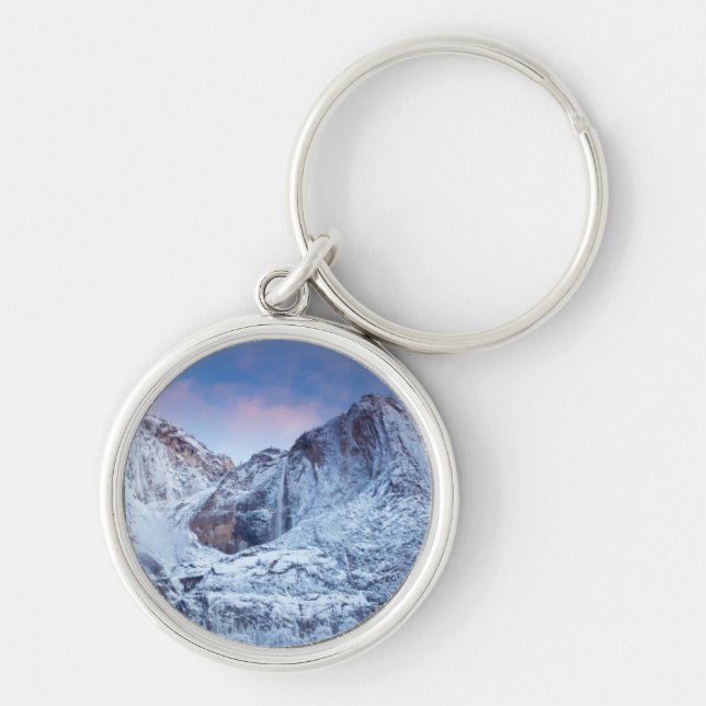 Yosemite Falls Sunrise Key Ring (Front)