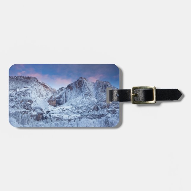 Yosemite Falls Sunrise Luggage Tag (Front Horizontal)