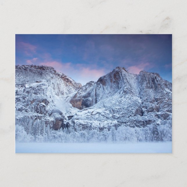 Yosemite Falls Sunrise Postcard (Front)