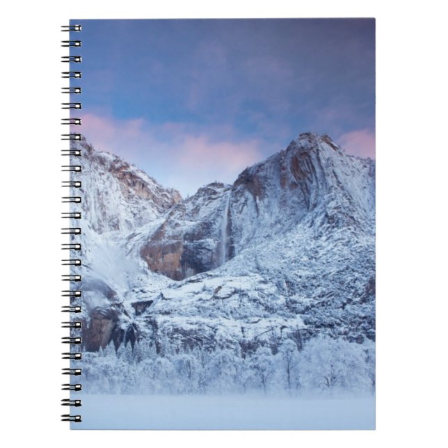 Yosemite Falls Sunrise Spiral Notebook (Front)