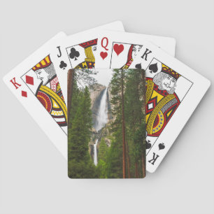 Yosemite Falls through the Forest Playing Cards