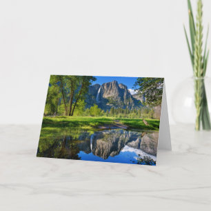 Yosemite Falls Yosemite National Park Card