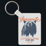 Yosemite Grizzly Bear California National Park Key Ring<br><div class="desc">Ready to embark on your next outdoor adventure? This Yosemite National Park t-shirt is a perfect choice. With a bold black bear and scenic forest landscape, this shirt will inspire you to explore and embrace nature. Unleash your inner explorer and don't miss out on this chance to bring the wilderness...</div>