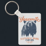 Yosemite Grizzly Bear California National Park Key Ring<br><div class="desc">Ready to embark on your next outdoor adventure? This Yosemite National Park t-shirt is a perfect choice. With a bold black bear and scenic forest landscape, this shirt will inspire you to explore and embrace nature. Unleash your inner explorer and don't miss out on this chance to bring the wilderness...</div>