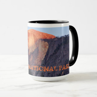 Yosemite Half Dome Sunset Mug