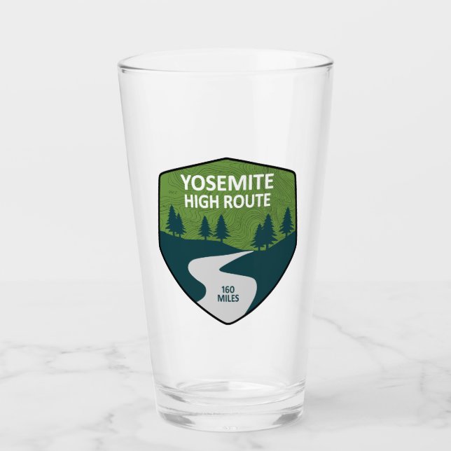 Yosemite High Route Glass (Front)