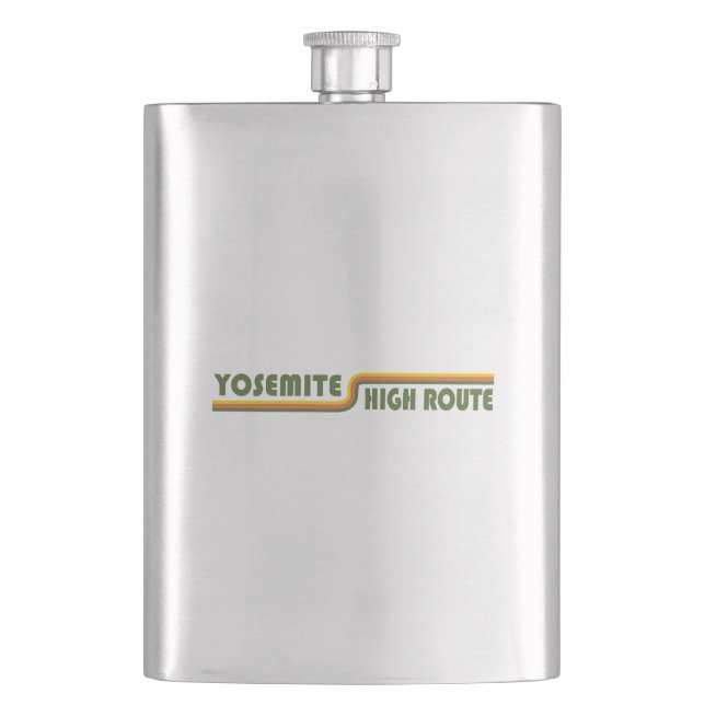 Yosemite High Route Hip Flask (Front)