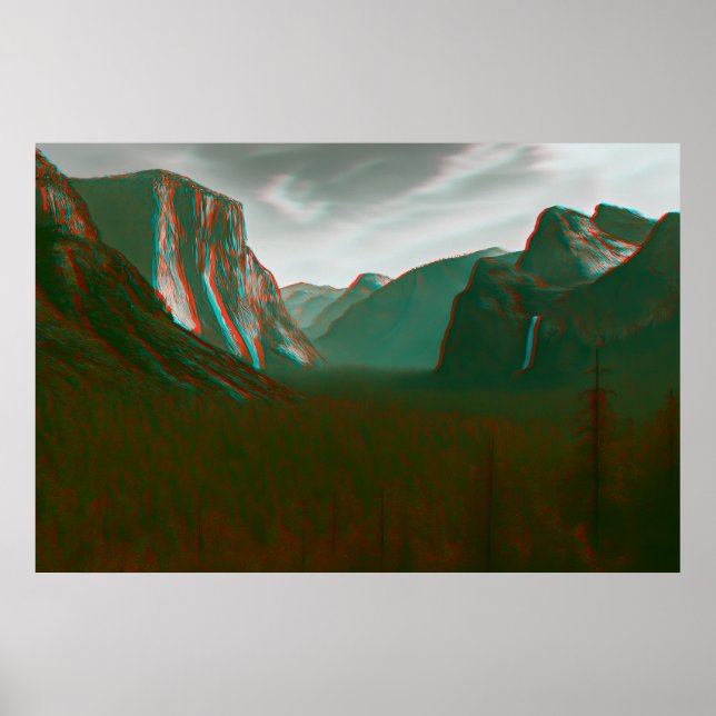 Yosemite in 3D Poster (Front)