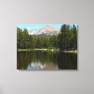 Yosemite Lake Reflection Canvas Print