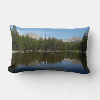 Yosemite Lake Reflection Lumbar Cushion