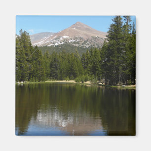 Yosemite Lake Reflection Magnet