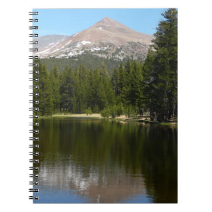 Yosemite Lake Reflection Spiral Notebook