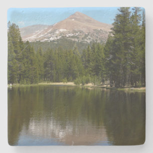 Yosemite Lake Reflection Stone Coaster