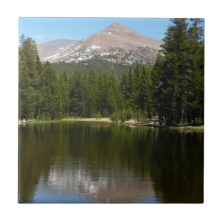 Yosemite Lake Reflection Tile