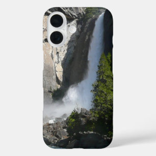Yosemite Lower Falls at Lower Yosemite Falls Trail iPhone 16 Case