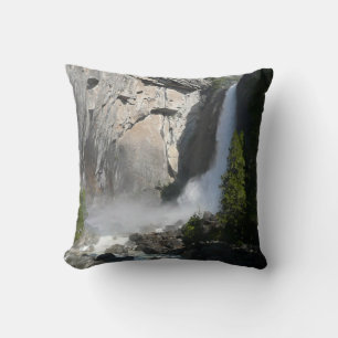Yosemite Lower Falls at Lower Yosemite Falls Trail Cushion