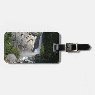 Yosemite Lower Falls at Lower Yosemite Falls Trail Luggage Tag