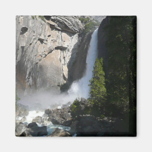 Yosemite Lower Falls at Lower Yosemite Falls Trail Magnet