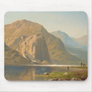 Yosemite Majestic Landscape by Albert Bierstadt Mouse Pad