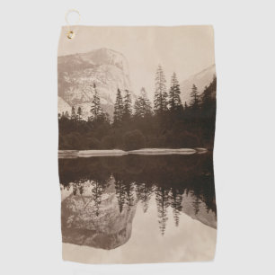 Yosemite - Mirror Lake - National Park Golf Towel